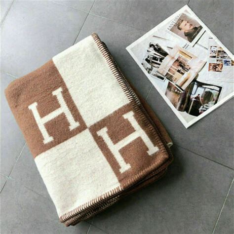 hermes dupe blanket|hermes throw blanket etsy.